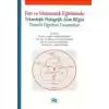 Fen ve Matematik Eğitiminde Teknolojik Pedagolojik Alan Bilgisi