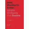 Genç Werther’in Acıları