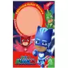 Pjmasks Eğlenceye Açılan Pencere Çıkartmalı Boyama Kitabı