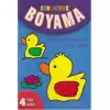 Rengarenk Boyama - 4 Yaş Üstü - Mavi Kitap