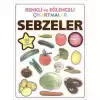 Renkli ve Eğlenceli Çıkartmalar - Sebzeler (Vegetables)