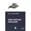 Türk Hikayesi Tahlilleri