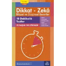 8-9 Yaş Dikkat - Zeka Bilişsel ve Düşünsel Beceriler 3. Kitap - 10 Dakikalık Testler