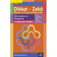 8-9 Yaş Dikkat - Zeka Bilişsel ve Düşünsel Beceriler 4. Kitap - Zihin Açma ve Pekiştirme