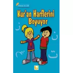 Ahmet İle Elif Kuran Harflerini Boyuyor