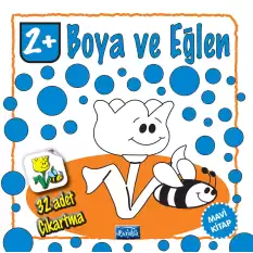 Boya ve Eğlen Mavi Kitap