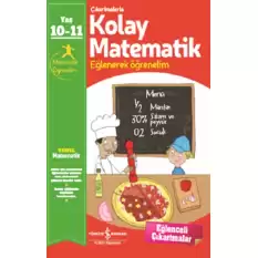 Çıkartmalarla Kolay Matematik 10-11 Yaş