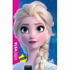 Disney Karlar Ülkesi 2 Elsa Maskeli Boyama Kitabı