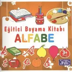 Eğitici Boyama Kitabı - Alfabe