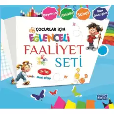 Eğlenceli Faaliyet Seti Mavi Kitap – 3 Yaş Üzeri