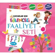 Eğlenceli Faaliyet Seti Pembe Kitap – 4 Yaş Üzeri