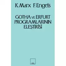 Gotha ve Erfurt Programlarının Eleştirisi