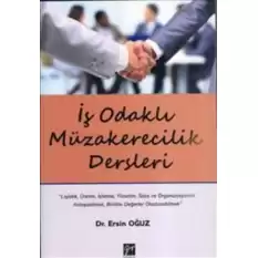 İş Odaklı Müzakerecilik Dersleri