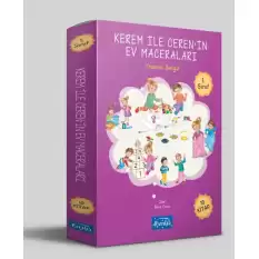 Kerem ile Cerenin Ev Maceraları Seti - 10 Kitap Takım