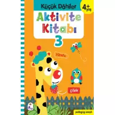 Küçük Dahiler Aktivite Kitabı 3 (4+ Yaş)