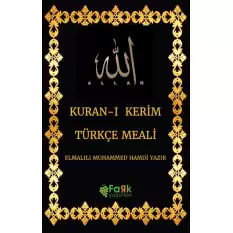 Kuran-ı Kerim Türkçe Meali