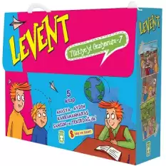 Levent Türkiyeyi Geziyorum 7 Set (5 Kitap)