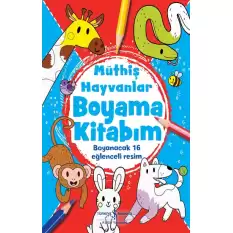 Müthiş Hayvanlar Boyama Kitabım