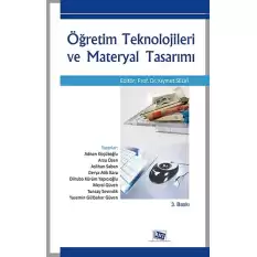 Öğretim Teknolojileri Ve Materyal Tasarımı