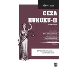 Reform Serisi Ceza Hukuku –II (Özel Hükümler)