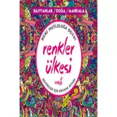 Renkler Ülkesi: Hayvanlar - Doğa - Mandala