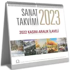 Sanat Takvimi 2023 Masa Takvimi