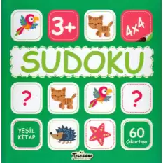 Sudoku 4X4 Yeşil Kitap