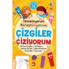 Tamamlıyorum Birleştiriyorum - Çizgiler Çiziyorum