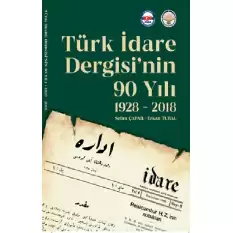 Türk İdare Dergisi’nin 90 Yılı