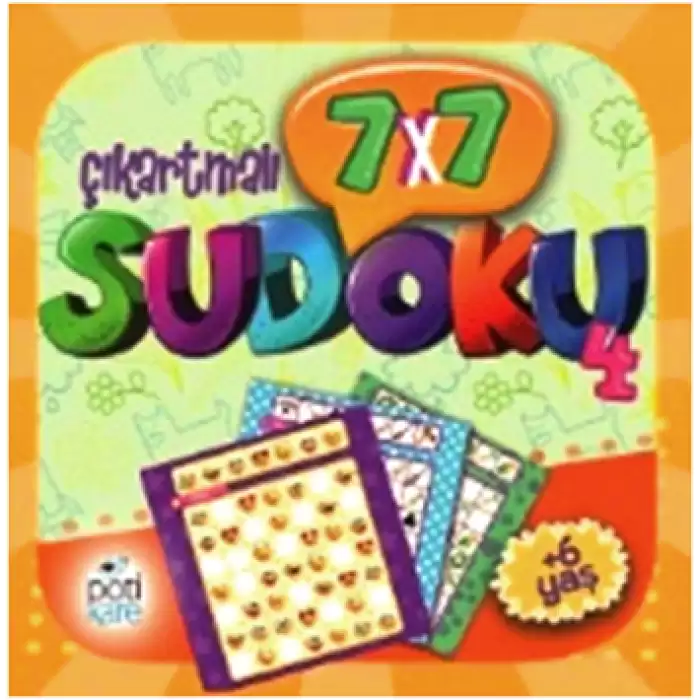 7x7 Çıkartmalı Sudoku 4