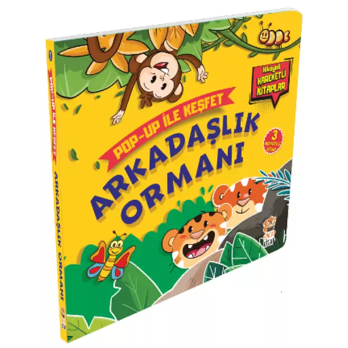 Arkadaşlık Ormanı - Pop-Up İle Keşfet (Ciltli)