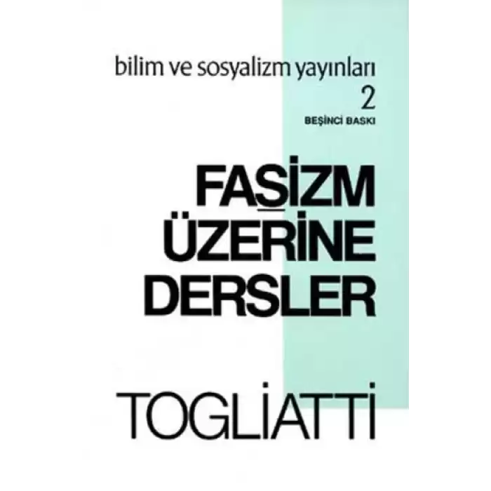 Faşizm Üzerine Dersler