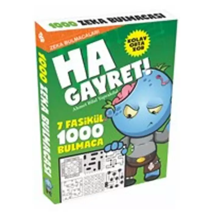 Ha Gayret! - Zeka Bulmacaları 7 Fasikül - 1000 Bulmaca