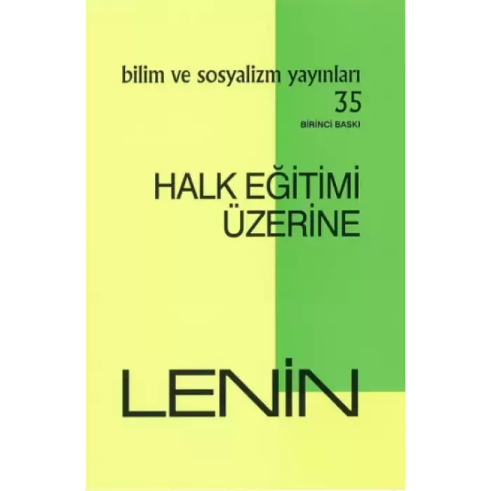 Halk Eğitimi Üzerine