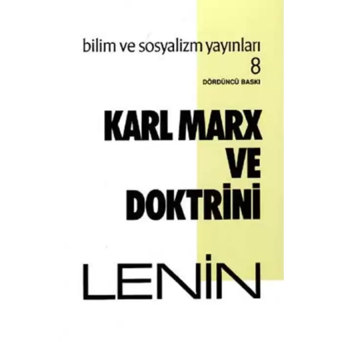 Karl Marx ve Doktrini