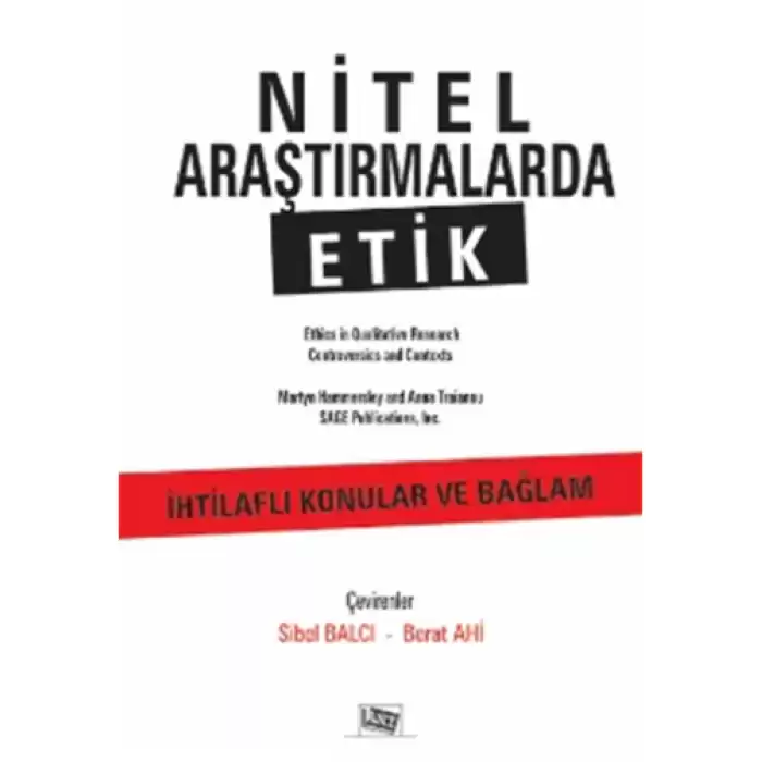 Nitel Araştırmalarda Etik