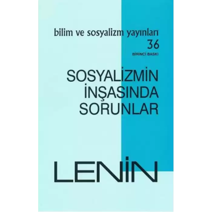 Sosyalizmin İnşasında Sorunlar