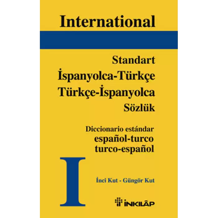 Standart İspanyolca - Türkçe  Türkçe - İspanyolca Sözlük (Ciltli)