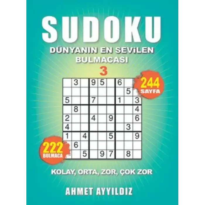 Sudoku - Dünyanın En Sevilen Bulmacası 3