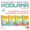 Başlangıç Düzeyi Algoritma Temelli Adım Adım Kodlama 4lü Kitap Seti