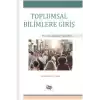 Toplumsal Bilimlere Giriş