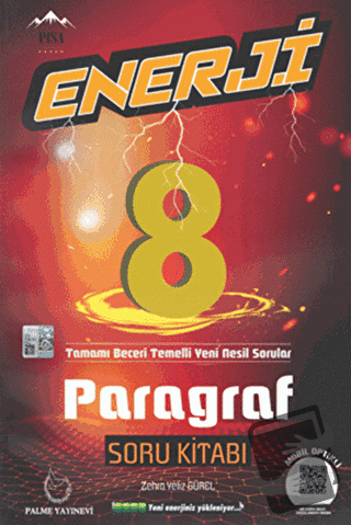 Palme Enerji 8. Sınıf Paragraf Soru Kitabı