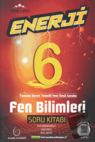 Palme 6. Sınıf Enerji Fen Bilimleri Soru Kitabı