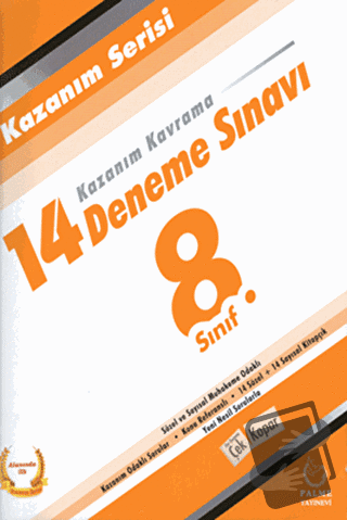 Palme 8. Sınıf Kazanım Tüm Dersler 14 Deneme Sınavı