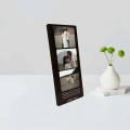 Kişiye Özel 6 mm MDF Fotoğraf Çerçevesi - Üç Bölmeli Sevgiliye Özel Fotoğraf Çerçevesi
