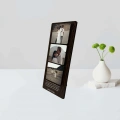 Kişiye Özel 6 mm MDF Fotoğraf Çerçevesi - Üç Bölmeli Sevgiliye Özel Fotoğraf Çerçevesi
