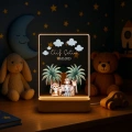 Gece Lambası Çocuk Odası Çalışma Masası Kişiye Özel Akrilik Led Işıklı Çocuklar İçin Gece Lambası