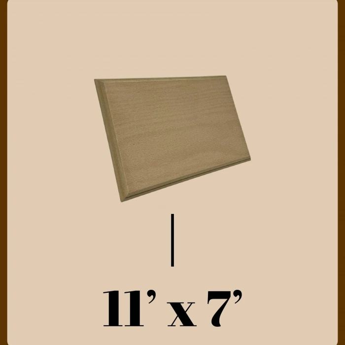 Dekoratif Ahşap Fotoğraf Çerçevesi, Kişiye Özel Doğal Ahşap Masa Üstü Çerçevesi