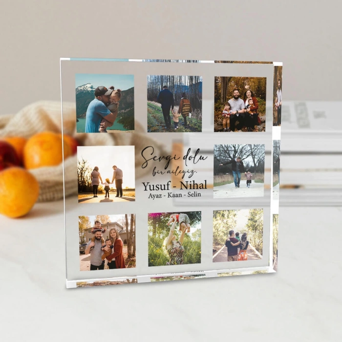 Kişiye Özel Fotoğraflı Anı Plaketi, Akrilik Fotoğraf Çerçevesi