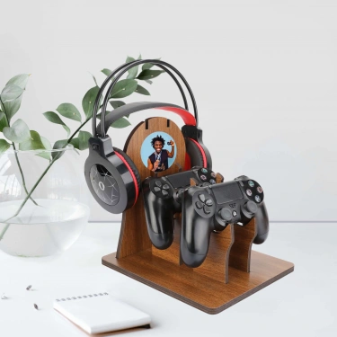 Ahşap Oyun Konsolu İçin Kol Tutucu Joystick Standı Xbox / Ps4 /ps5 uyumlu